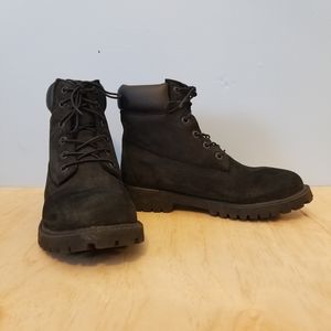 Timberland Yth Black 6" Classic Boot fits Wmn sz 8